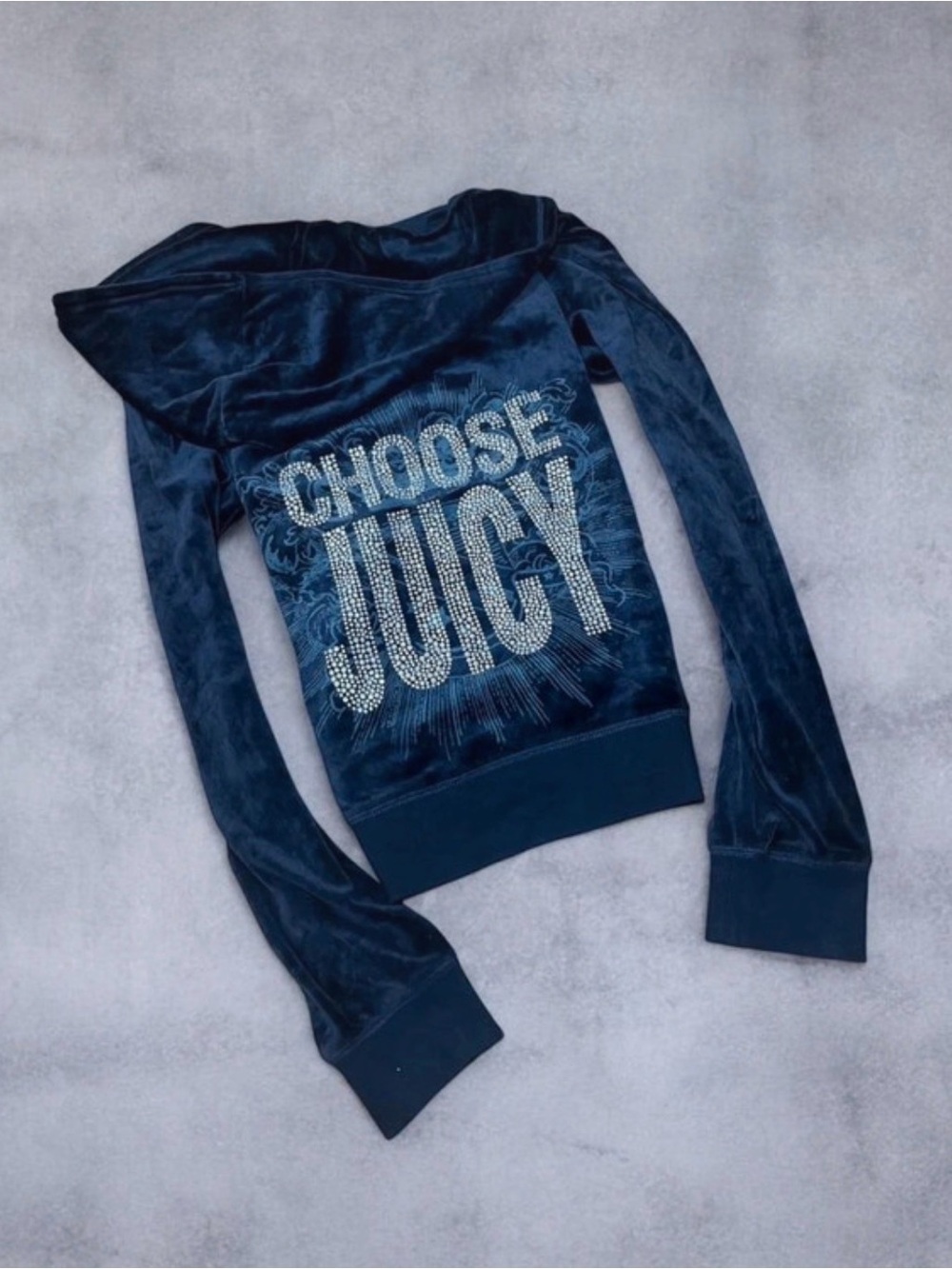 Juicy Velour zip up y2k